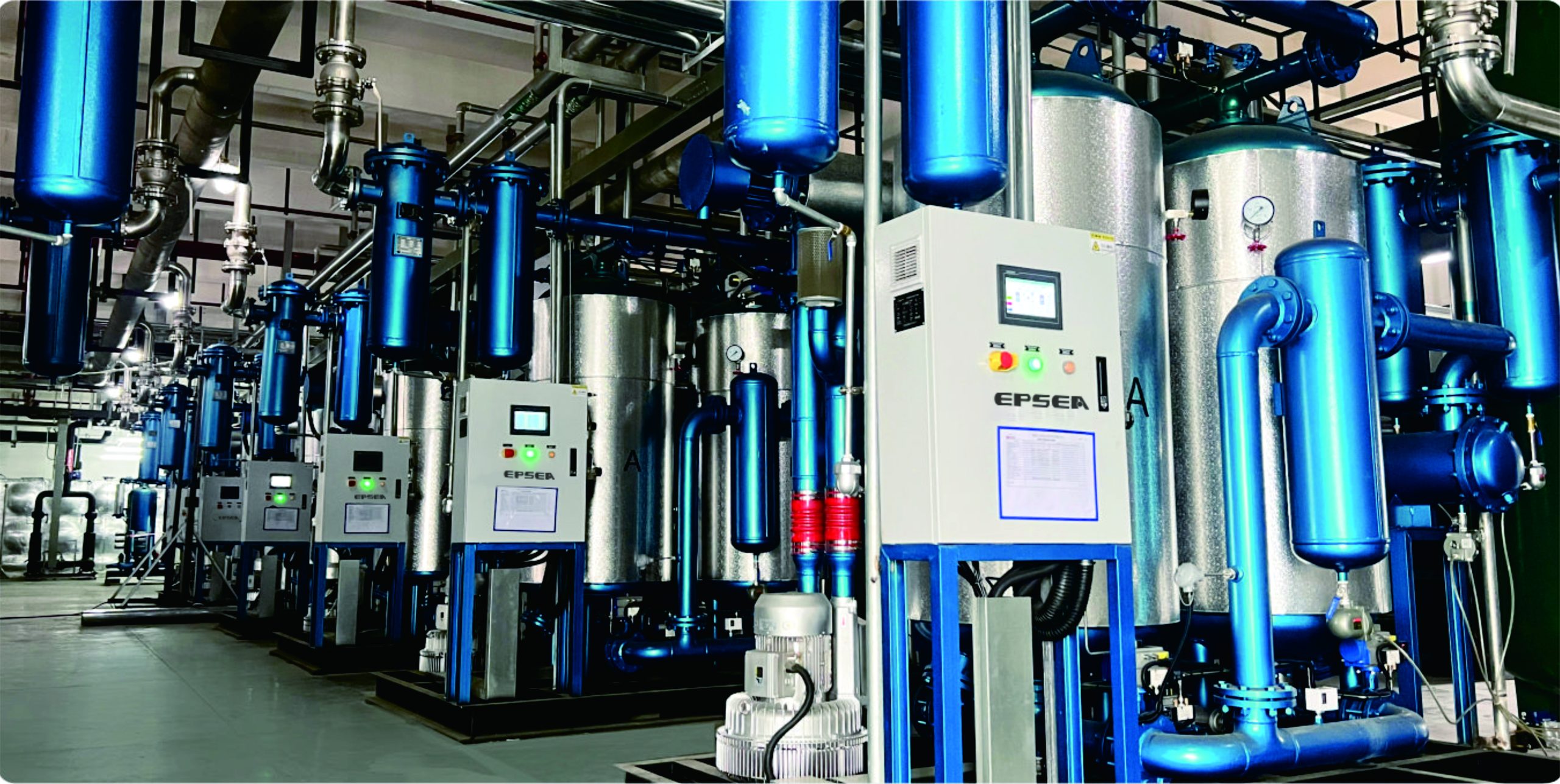 Zero-Loss Blower Heat Desiccant Dryer for Electronics Industry