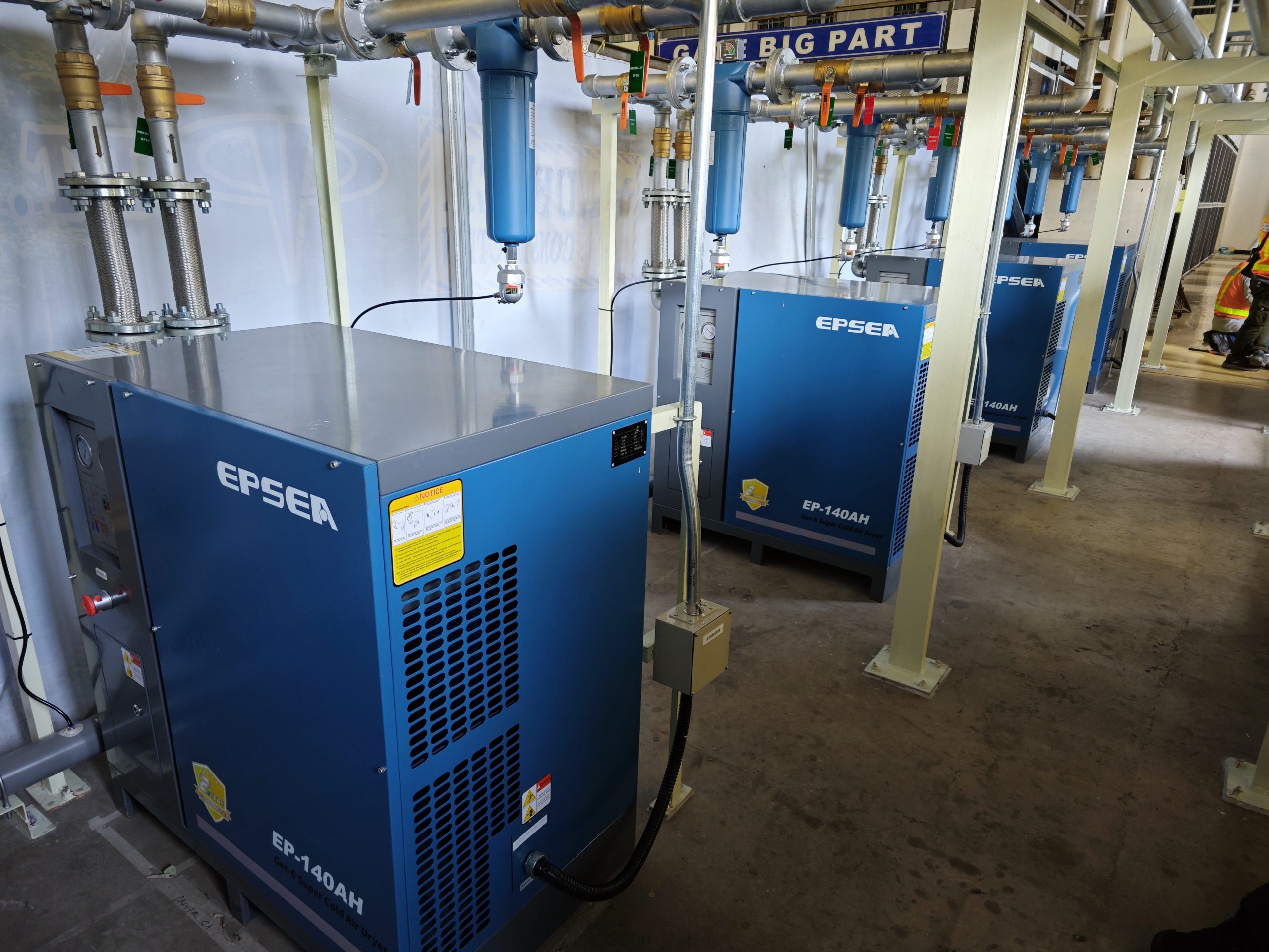 Gen 6 Super Cold Refrigerated Air Dryer for Automotive Industry