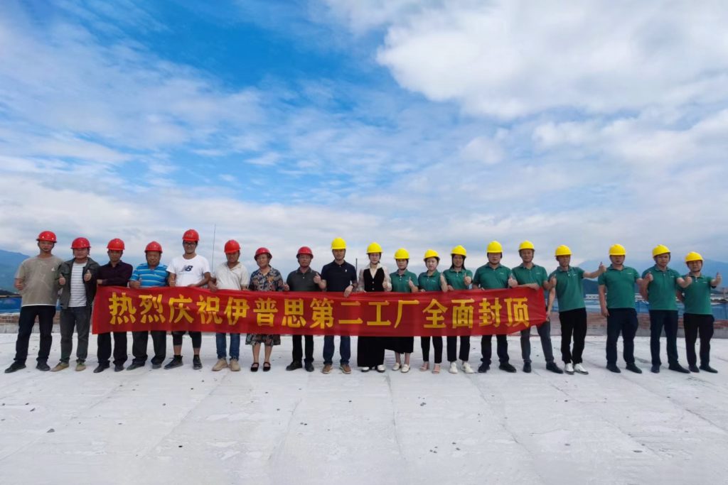 EPSEA 50,000㎡ Super Great Factory II Comprehensive topping-out